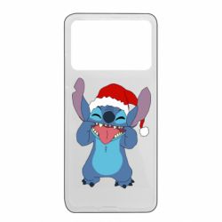 Чехол из раздела Лило и Стич Новогодний Стич для Xiaomi Poco X4 Pro 5G - FATLINE Чехол из раздела Лило и Стич Новогодний Стич для Xiaomi Poco X4 Pro 5G