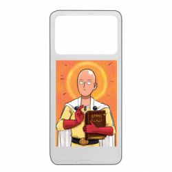 Чехол из раздела One punch man Saitama is my God для Xiaomi Poco X4 Pro 5G - FATLINE Чехол из раздела One punch man Saitama is my God для Xiaomi Poco X4 Pro 5G