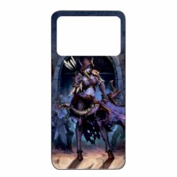 Чохол з розділу World of Warcraft Сільвана Ветрокрилая для Xiaomi Poco X4 Pro 5G - FATLINE Чохол з розділу World of Warcraft Сільвана Ветрокрилая для Xiaomi Poco X4 Pro 5G