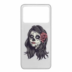 Чехол из раздела Авторские принты Sugar girl with a rose для Xiaomi Poco X4 Pro 5G - FATLINE Чехол из раздела Авторские принты Sugar girl with a rose для Xiaomi Poco X4 Pro 5G