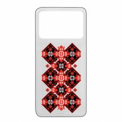 Чехол из раздела Авторские принты Традиционный украинский орнамент для Xiaomi Poco X4 Pro 5G - FATLINE Чехол из раздела Авторские принты Традиционный украинский орнамент для Xiaomi Poco X4 Pro 5G