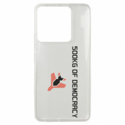 Чехол из раздела Helldivers 2 500 kg of democracy для Xiaomi Poco X6 - FATLINE Чехол из раздела Helldivers 2 500 kg of democracy для Xiaomi Poco X6