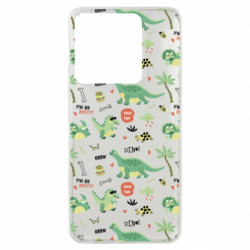 Чохол з розділу Динозаври Little Dinosaurs для Xiaomi Poco X6 - FATLINE Чохол з розділу Динозаври Little Dinosaurs для Xiaomi Poco X6