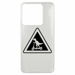 Чохол з розділу Динозаври Обережно Динозаври на електросамокатах для Xiaomi Poco X6 - FATLINE Чохол з розділу Динозаври Обережно Динозаври на електросамокатах для Xiaomi Poco X6