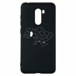 Чехол из раздела Хмельницкий Хмельницкий на карте Украины для Xiaomi Pocophone F1 - FATLINE Чехол из раздела Хмельницкий Хмельницкий на карте Украины для Xiaomi Pocophone F1