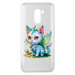 Чехол из раздела Ужасы кошка лесная фея для Xiaomi Pocophone F1 - FATLINE Чехол из раздела Ужасы кошка лесная фея для Xiaomi Pocophone F1