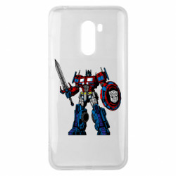 Чехол из раздела MidgArtDesign Оптимус Прайм з мечом та щитом для Xiaomi Pocophone F1 - FATLINE Чехол из раздела MidgArtDesign Оптимус Прайм з мечом та щитом для Xiaomi Pocophone F1
