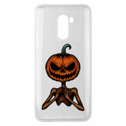Чехол из раздела Ужасы Адская Тыква для Xiaomi Pocophone F1 - FATLINE Чехол из раздела Ужасы Адская Тыква для Xiaomi Pocophone F1