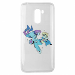 Чехол из раздела Скотт Пилигрим вступает в бой Скотт Пилигрим вместе с Рамоной для Xiaomi Pocophone F1 - FATLINE Чехол из раздела Скотт Пилигрим вступает в бой Скотт Пилигрим вместе с Рамоной для Xiaomi Pocophone F1