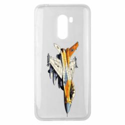 Чехол из раздела ShelganenOK Истребитель ф-16 для Xiaomi Pocophone F1 - FATLINE Чехол из раздела ShelganenOK Истребитель ф-16 для Xiaomi Pocophone F1