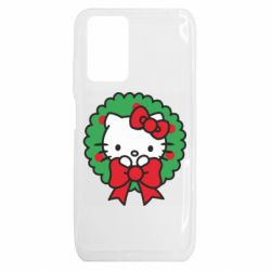 Чехол из раздела Hello Kitty Hello Kitty Merry Christmas для Xiaomi Redmi 10 - FATLINE Чехол из раздела Hello Kitty Hello Kitty Merry Christmas для Xiaomi Redmi 10