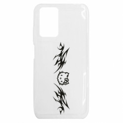 Чехол из раздела Hello Kitty Hello Kitty tatto для Xiaomi Redmi 10 - FATLINE Чехол из раздела Hello Kitty Hello Kitty tatto для Xiaomi Redmi 10