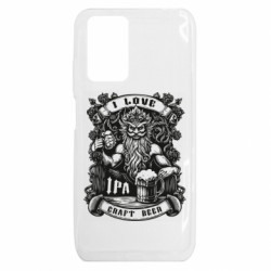 Чехол из раздела Меми солов'їною I love craft beer для Xiaomi Redmi 10 - FATLINE Чехол из раздела Меми солов'їною I love craft beer для Xiaomi Redmi 10