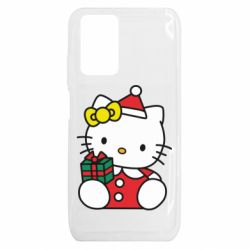 Чехол из раздела Hello Kitty Kitty with present для Xiaomi Redmi 10 - FATLINE Чехол из раздела Hello Kitty Kitty with present для Xiaomi Redmi 10