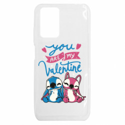Чохол з розділу Ліло та Стіч Valentine Stitch для Xiaomi Redmi 10 - FATLINE Чохол з розділу Ліло та Стіч Valentine Stitch для Xiaomi Redmi 10