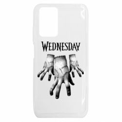Чехол из раздела Авторские принты Wednesday Adams Рука Вещь для Xiaomi Redmi 10 - FATLINE Чехол из раздела Авторские принты Wednesday Adams Рука Вещь для Xiaomi Redmi 10