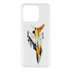 Чехол из раздела Воздушные силы Истребитель ф-16 для Xiaomi Redmi 10c - FATLINE Чехол из раздела Воздушные силы Истребитель ф-16 для Xiaomi Redmi 10c