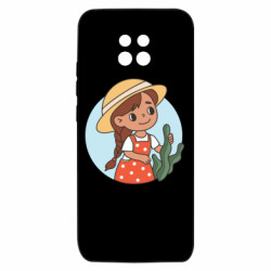 Чехол из раздела Авторские принты Милаха девочка в шляпе для Xiaomi Redmi 10X 5G - FATLINE Чехол из раздела Авторские принты Милаха девочка в шляпе для Xiaomi Redmi 10X 5G