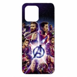 Чехол из раздела Мстители Avengers heroes and logo endgame для Xiaomi Redmi 12 - FATLINE Чехол из раздела Мстители Avengers heroes and logo endgame для Xiaomi Redmi 12