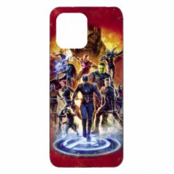 Чехол из раздела Мстители Avengers on fire для Xiaomi Redmi 12 - FATLINE Чехол из раздела Мстители Avengers on fire для Xiaomi Redmi 12