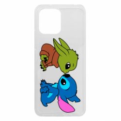 Чехол из раздела Лило и Стич Baby Yoda And Stitch для Xiaomi Redmi 12 - FATLINE Чехол из раздела Лило и Стич Baby Yoda And Stitch для Xiaomi Redmi 12