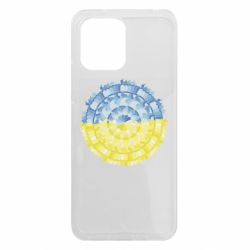 Чехол из раздела Цветы Сине желтая мандала для Xiaomi Redmi 12 - FATLINE Чехол из раздела Цветы Сине желтая мандала для Xiaomi Redmi 12
