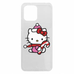 Чехол из раздела Hello Kitty Christmas Kitty with candy для Xiaomi Redmi 12 - FATLINE Чехол из раздела Hello Kitty Christmas Kitty with candy для Xiaomi Redmi 12