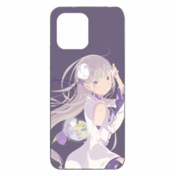 Чехол из раздела Re:Zero. Жизнь с нуля в альтернативном мире Эмилия для Xiaomi Redmi 12 - FATLINE Чехол из раздела Re:Zero. Жизнь с нуля в альтернативном мире Эмилия для Xiaomi Redmi 12