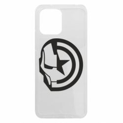 Чехол из раздела Мстители Iron Man and Captain America для Xiaomi Redmi 12 - FATLINE Чехол из раздела Мстители Iron Man and Captain America для Xiaomi Redmi 12