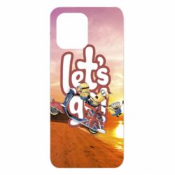 Чехол из раздела Миньоны LET'S GO MINIONS для Xiaomi Redmi 12 - FATLINE Чехол из раздела Миньоны LET'S GO MINIONS для Xiaomi Redmi 12