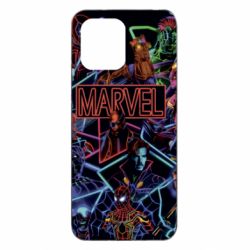Чехол из раздела Мстители Marvel neon art pattern для Xiaomi Redmi 12 - FATLINE Чехол из раздела Мстители Marvel neon art pattern для Xiaomi Redmi 12