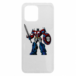 Чехол из раздела Transformers Оптимус Прайм з мечом та щитом для Xiaomi Redmi 12 - FATLINE Чехол из раздела Transformers Оптимус Прайм з мечом та щитом для Xiaomi Redmi 12
