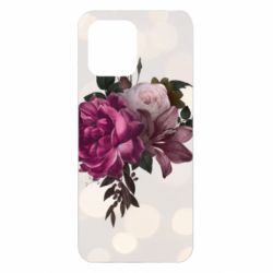 Чехол из раздела Цветы Pink flowers для Xiaomi Redmi 12 - FATLINE Чехол из раздела Цветы Pink flowers для Xiaomi Redmi 12
