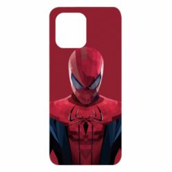 Чехол из раздела Мстители Spiderman low poly для Xiaomi Redmi 12 - FATLINE Чехол из раздела Мстители Spiderman low poly для Xiaomi Redmi 12