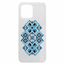 Чехол из раздела Вишиванки Украинский узор голубой для Xiaomi Redmi 12 - FATLINE Чехол из раздела Вишиванки Украинский узор голубой для Xiaomi Redmi 12