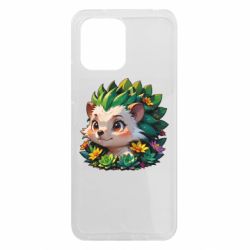 Чохол з розділу Їжак Зелений їжачок у сукулентах для Xiaomi Redmi 12 - FATLINE Чохол з розділу Їжак Зелений їжачок у сукулентах для Xiaomi Redmi 12