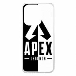 Чехол из раздела Apex Legends Apex logo black and white для Xiaomi Redmi 13 4G/Poco M6 4G - FATLINE Чехол из раздела Apex Legends Apex logo black and white для Xiaomi Redmi 13 4G/Poco M6 4G