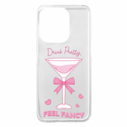 Чохол з розділу Вінтаж Drink Pretty, Feel Fancy Рожевий келих для Xiaomi Redmi 13 4G/Poco M6 4G - FATLINE Чохол з розділу Вінтаж Drink Pretty, Feel Fancy Рожевий келих для Xiaomi Redmi 13 4G/Poco M6 4G