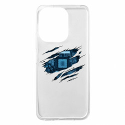 Чехол из раздела Passichnyk Motherboard through the T-Shirt для Xiaomi Redmi 13 4G/Poco M6 4G - FATLINE Чехол из раздела Passichnyk Motherboard through the T-Shirt для Xiaomi Redmi 13 4G/Poco M6 4G