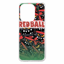 Чехол из раздела Red Ball Red ball fill для Xiaomi Redmi 13 4G/Poco M6 4G - FATLINE Чехол из раздела Red Ball Red ball fill для Xiaomi Redmi 13 4G/Poco M6 4G