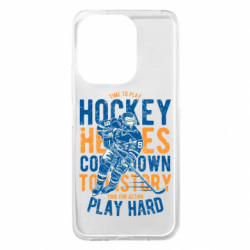 Чохол з розділу Вінтаж Time To Play Hockey для Xiaomi Redmi 13 4G/Poco M6 4G - FATLINE Чохол з розділу Вінтаж Time To Play Hockey для Xiaomi Redmi 13 4G/Poco M6 4G