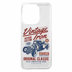 Чохол з розділу Вінтаж Vintage iron 1986 для Xiaomi Redmi 13 4G/Poco M6 4G - FATLINE Чохол з розділу Вінтаж Vintage iron 1986 для Xiaomi Redmi 13 4G/Poco M6 4G