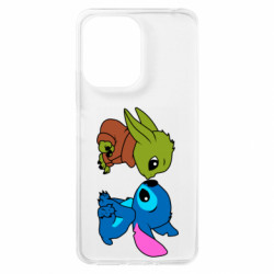 Чохол з розділу Ліло та Стіч Baby Yoda And Stitch для Xiaomi Redmi 13C - FATLINE Чохол з розділу Ліло та Стіч Baby Yoda And Stitch для Xiaomi Redmi 13C