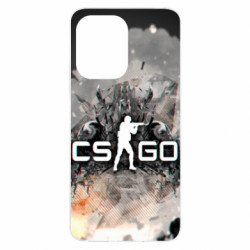 Чохол з розділу Counter Strike Counter Strike white logo для Xiaomi Redmi 13C - FATLINE Чохол з розділу Counter Strike Counter Strike white logo для Xiaomi Redmi 13C