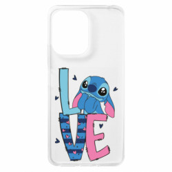 Чохол з розділу Ліло та Стіч Стіч Love для Xiaomi Redmi 13C - FATLINE Чохол з розділу Ліло та Стіч Стіч Love для Xiaomi Redmi 13C
