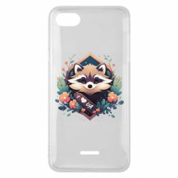 Чохол з розділу Єнот Херсонський єнот патріот України для Xiaomi Redmi 6A - FATLINE Чохол з розділу Єнот Херсонський єнот патріот України для Xiaomi Redmi 6A