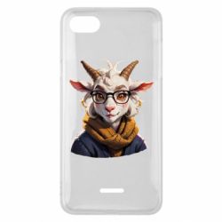 Чехол из раздела Коза Умная коза для Xiaomi Redmi 6A - FATLINE Чехол из раздела Коза Умная коза для Xiaomi Redmi 6A