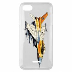 Чохол з розділу ShelganenOK Винищувач ф-16 для Xiaomi Redmi 6A - FATLINE Чохол з розділу ShelganenOK Винищувач ф-16 для Xiaomi Redmi 6A