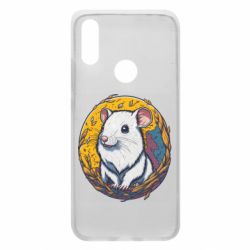 Чехол из раздела Мышь Белая крыса для Xiaomi Redmi 7 - FATLINE Чехол из раздела Мышь Белая крыса для Xiaomi Redmi 7