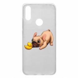Чехол из раздела Бульдог Французский бульдог с уточкой для Xiaomi Redmi 7 - FATLINE Чехол из раздела Бульдог Французский бульдог с уточкой для Xiaomi Redmi 7